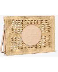 Tory Burch - Ella Hand-Crocheted Pouch - Lyst
