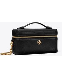 Tory Burch - Charlie Quilted East-West Vanity Case, One Size - Lyst