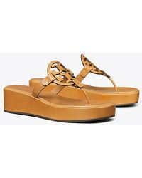 Tory Burch - Miller Wedge Sandal - Lyst