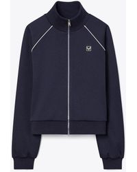 Tory Burch - Jersey Track Jacket - Lyst