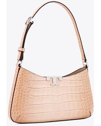 Tory Burch - Eleanor Croc Embossed Slim Shoulder Bag, One Size - Lyst