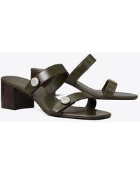 Tory Burch - Romy Block-Heel Sandal - Lyst