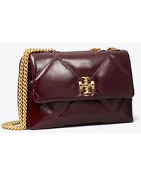 Tory Burch - Small Kira Diamond Quilt Distressed Shoulder Bag, One Size - Lyst