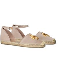 tory burch eleanor leather espadrilles