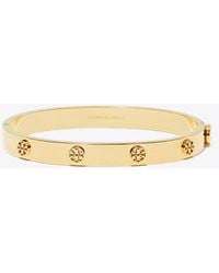 Tory Burch - Icon Hinge Bracelet - Lyst