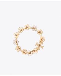 Tory Burch - Forget Me Not Interlocking Bracelet - Lyst