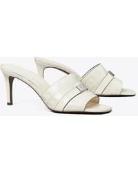 Tory Burch - Leelee Heeled Mule - Lyst