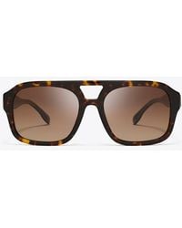 Tory Burch - Miller Navigator Sunglasses - Lyst