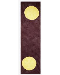 Tory Burch - Ruched Silk Oblong Scarf - Lyst