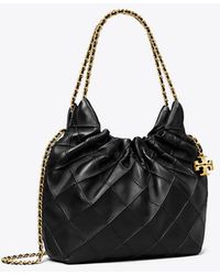 Tory Burch - Mini Fleming Soft Hobo Bag, One Size - Lyst