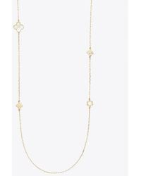 Tory Burch - Forget Me Not Long Necklace - Lyst