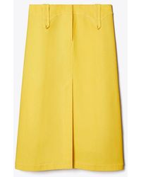 Tory Burch - Waxed Canvas Skirt - Lyst