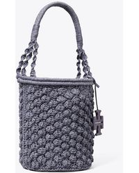Tory Burch - Ella Hand-Crocheted Popcorn Bucket Bag - Lyst