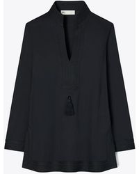 Tory Burch - Tory Baumwoll-Tunika - Lyst