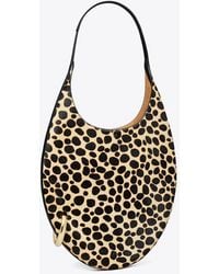 Tory Burch - Pierced Calf Hair Handbag - Lyst