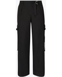 Tory Burch - Cotton Cargo Pant - Lyst