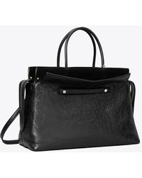 Tory Burch - Large Mercer Distressed Satchel - Lyst