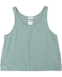 Jungmaven Cropped Tank Clay Green