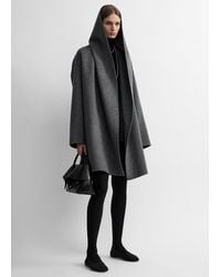 TOTEME - Hoodie Coat Melange - Lyst