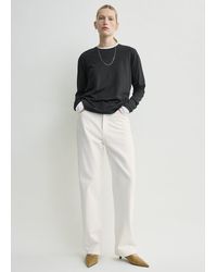 TOTEME - Classic Long-Sleeve Tee - Lyst