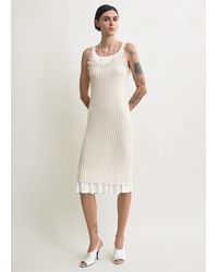 TOTEME - Mohair Knit Tank Dress - Lyst