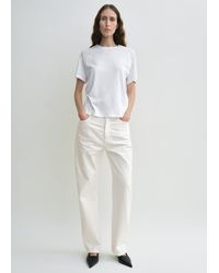 TOTEME - Twisted Seam Denim Full Length - Lyst