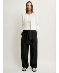 TOTEME - Classic Compact Knit Cardigan - Lyst