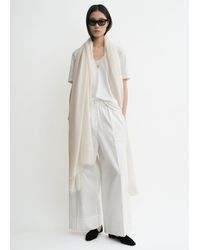 TOTEME - Wide Summer Trousers - Lyst