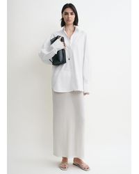 TOTEME - Raw Raglan Shirt - Lyst