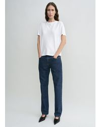 TOTEME - Low Straight Denim - Lyst