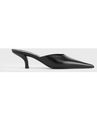TOTEME - Sharp Nappa Mules - Lyst