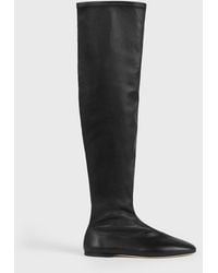 TOTEME - Deconstructed Stretch Nappa Boots - Lyst