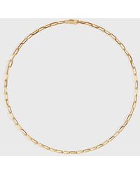TOTEME - Crew-Neck Chain 18Kt - Lyst