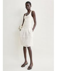 TOTEME - Monogram Mini Skirt - Lyst