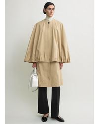 TOTEME - Detachable Cape Coat - Lyst