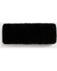 TOTEME - Shearling Headband - Lyst