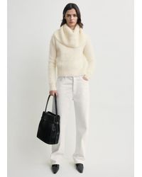 TOTEME - Funnel Alpaca-Blend Knit - Lyst