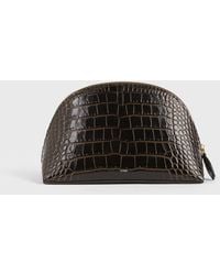 TOTEME - Small Croco-Embossed Day Pouch - Lyst