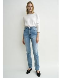 TOTEME - High Slim Denim - Lyst