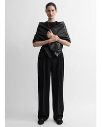 TOTEME - Double-Pleat Cady Trousers - Lyst