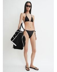 TOTEME - Monogram Pointelle Bikini Top - Lyst
