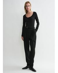 TOTEME - Classic Rib Top - Lyst