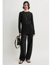 TOTEME - Long-Sleeve Tee Knit - Lyst