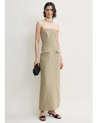 TOTEME - Strapless Pocket Dress - Lyst