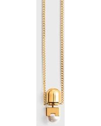 TOTEME - Long Faux Pearl Necklace - Lyst