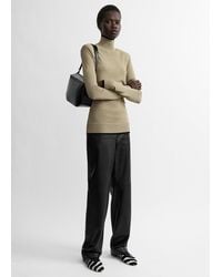 TOTEME - Fitted Ribbed Top - Lyst