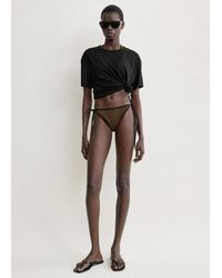 TOTEME - Stripe Tie Bikini Bottoms - Lyst