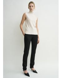 TOTEME - Sleeveless Fine Turtleneck - Lyst