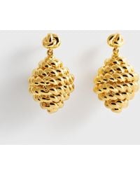 TOTEME - Rope Drop Earrings - Lyst