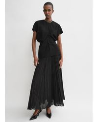 TOTEME - Slouch Waist Crinkled Top - Lyst